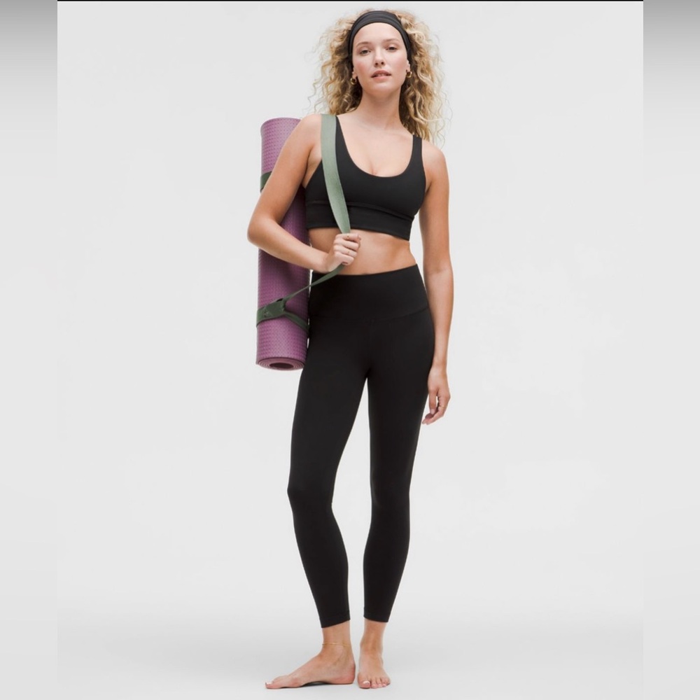 NWT- Lululemon Align HR Pant 25in - Size 6- Black Women's Yoga Leggings